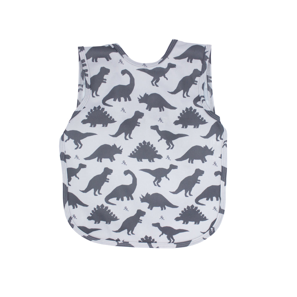 Ryan & Rose Cutie Bapron Grey Dino