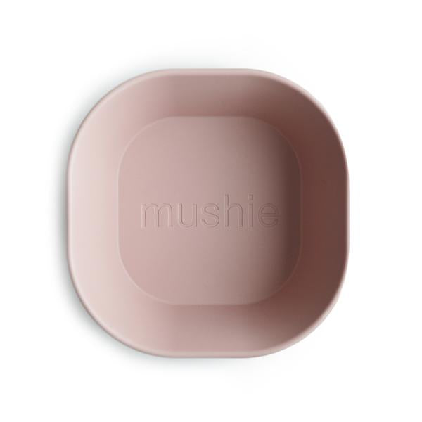 Mushie Square Dinnerware Bowl, Set of 2
