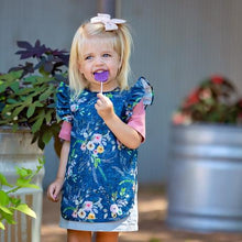 Load image into Gallery viewer, Boho Floral Flutter Bapron

