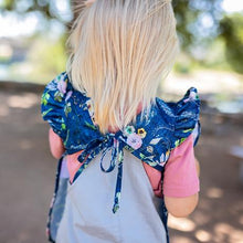 Load image into Gallery viewer, Boho Floral Flutter Bapron
