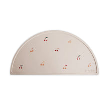 Load image into Gallery viewer, Mushie Silicone Placemat, Cherries
