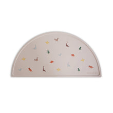 Load image into Gallery viewer, Mushie Silicone Placemat, Dinosaurs
