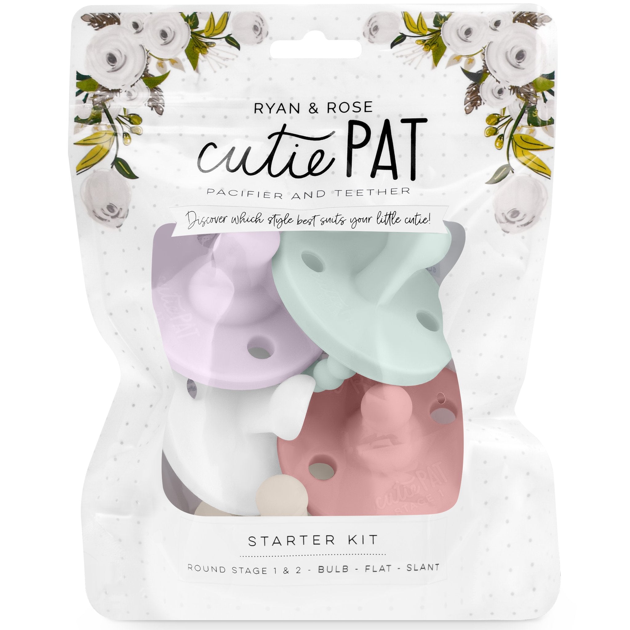 Pacifier Teether Ryan And Rose Cutie Pat Pacifier Ryan Rose Cutie