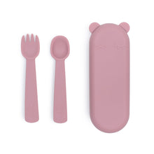Load image into Gallery viewer, We Might Be Tiny Feedie Fork &amp; Spoon Set
