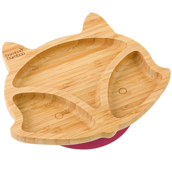 Bamboo Fox Suction Plate