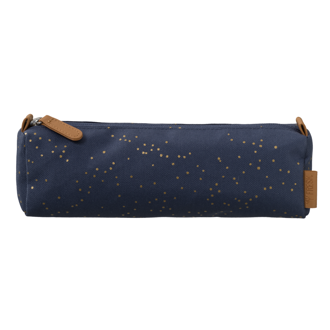 Fresk Pencil Case - Indigo Dots