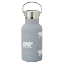 Load image into Gallery viewer, Fresk Nordic Thermos Bottle, 350ml - Polar Bear
