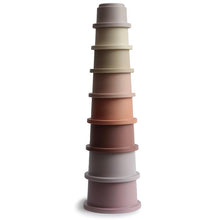 Load image into Gallery viewer, Mushie Stacking Cups Toy
