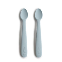 Load image into Gallery viewer, Mushie Silicone Feeding Spoons (2-Pack)
