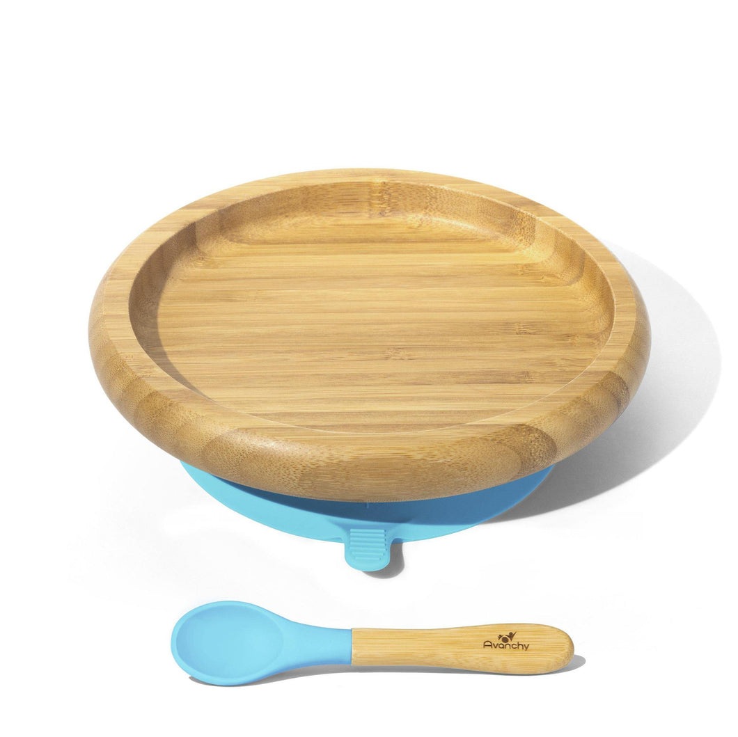 Avanchy Bamboo Suction Classic Plate
