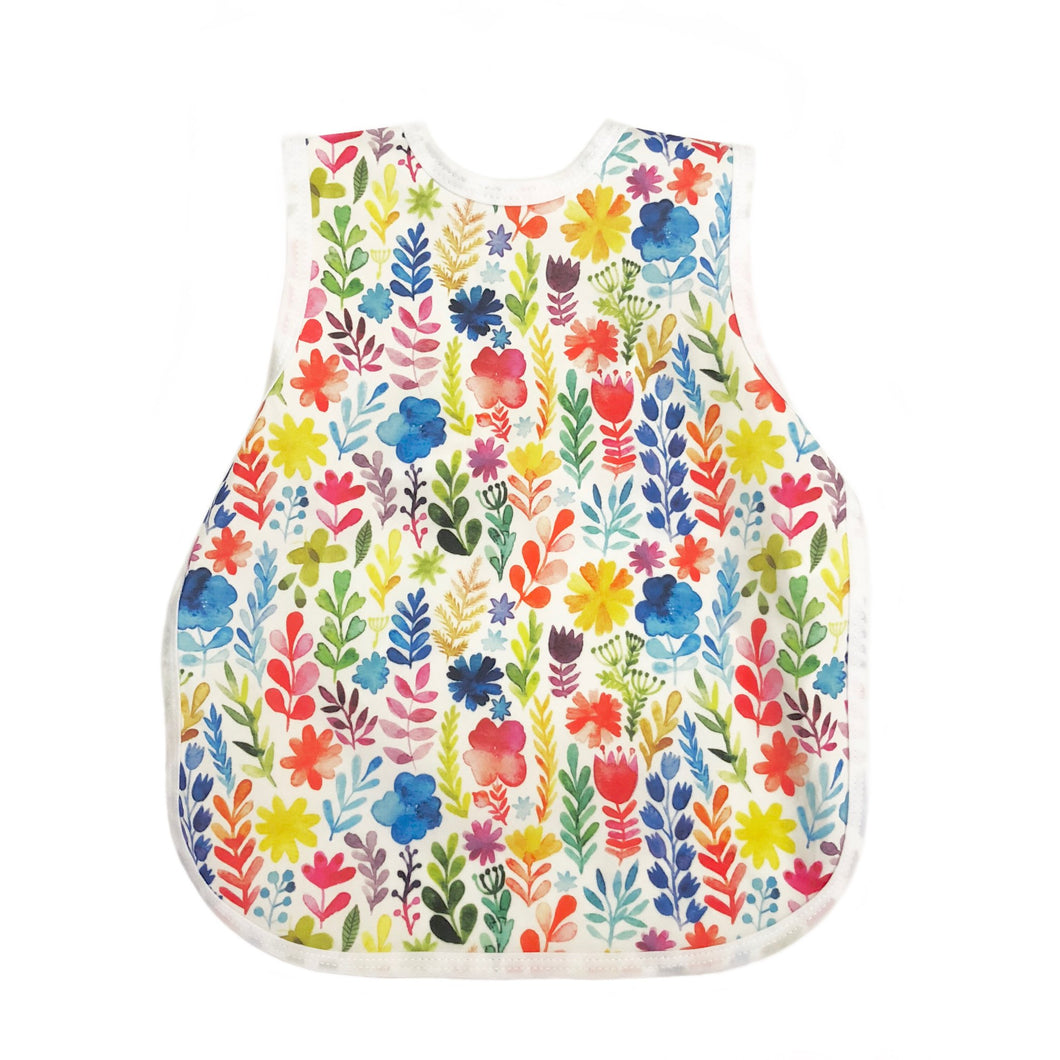 Rainbow Watercolor Floral Bapron