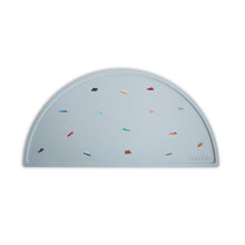 Load image into Gallery viewer, Mushie Silicone Placemat, Retro Cars
