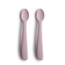 Load image into Gallery viewer, Mushie Silicone Feeding Spoons (2-Pack)
