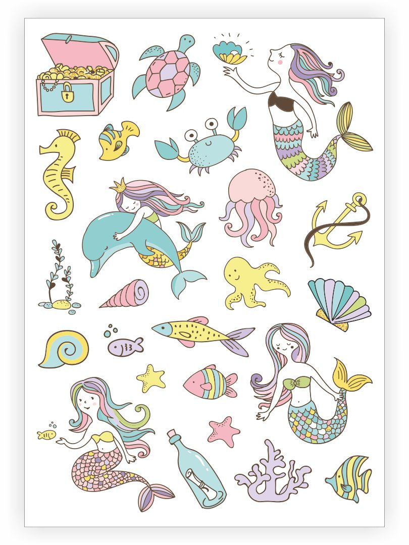 Ducky Street Tattoos - Under The Sea
