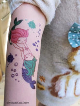 Load image into Gallery viewer, Ducky Street Tattoos - Mermaids
