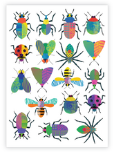 Load image into Gallery viewer, Ducky Street Tattoos - Bugs
