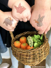Load image into Gallery viewer, Ducky Street Tattoos - Hares
