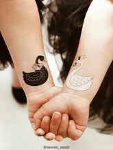 Load image into Gallery viewer, Ducky Street Tattoos - Swans
