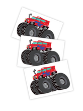 Load image into Gallery viewer, Ducky Street Tattoos - Monster Truck
