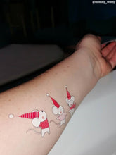 Load image into Gallery viewer, Ducky Street Tattoos - Winter Mice
