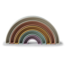 Load image into Gallery viewer, Mushie Rainbow Stacker Toy
