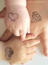 Load image into Gallery viewer, Ducky Street Tattoos - Diamonds
