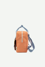 Load image into Gallery viewer, Sticky Lemon Backpack Small Gingham (Cherry Red + Sunny Blue + Berry Swirl)
