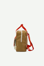 Load image into Gallery viewer, Sticky Lemon Backpack Small Gingham (Pool Green + Apple Red + Leaf Green)

