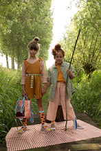 Load image into Gallery viewer, Sticky Lemon Backpack Small Gingham (Cherry Red + Sunny Blue + Berry Swirl)

