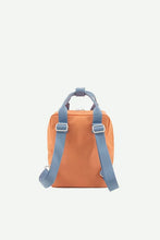 Load image into Gallery viewer, Sticky Lemon Backpack Small Gingham (Cherry Red + Sunny Blue + Berry Swirl)
