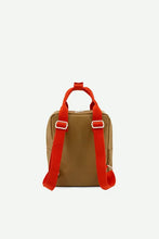 Load image into Gallery viewer, Sticky Lemon Backpack Small Gingham (Pool Green + Apple Red + Leaf Green)
