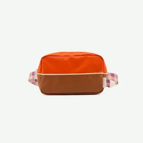 Sticky Lemon Fanny Pack ColourBlocking (Orange Juice + Plum Purple + Schoolbus Brown)