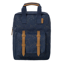Load image into Gallery viewer, Fresk Backpack - Indigo Dots
