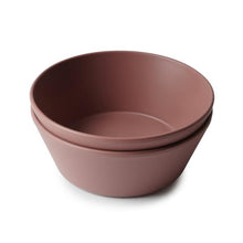 Load image into Gallery viewer, Mushie Round Dinnerware Bowl, Set of 2
