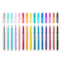 Load image into Gallery viewer, ooly Rainbow Sparkle Glitter Markers - Set of 15

