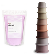 Load image into Gallery viewer, Kechik Sillydoh x Mushie Stacking Cups Toy
